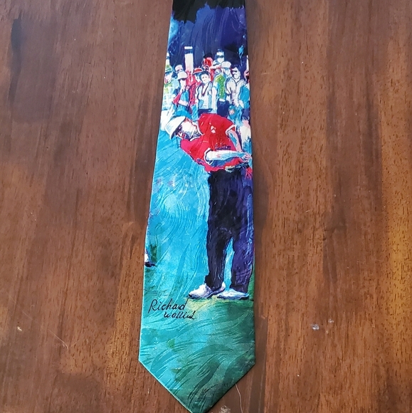 Richard Wallich Golf Tie - Picture 1 of 3